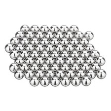 50Pcs 5mm Bearing Balls, 440C Stainless Steel G10 Precision Mirror Polished