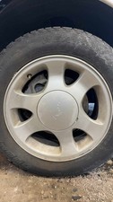 Used Wheel Fits 2000 Ford Mustang 15x7 6 Spoke Painted Surface Silver Finish Gr