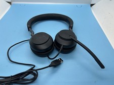 Jabra Evolve2 40 SE Wired Stereo Noise-Cancelling Headset Black
