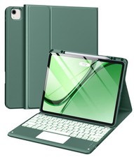 Harvopu For IPad Air 13 Inch  Pro 12.9 Case With Keyboard - Multi-Touch Trackpa