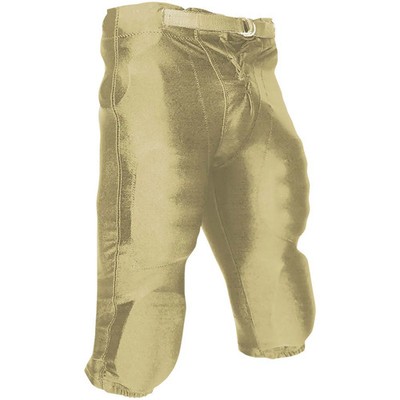 Champro Youth Stretch Dazzle Snap Football Pant VEGAS GOLD HUSKY