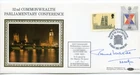 1986 PARLIAMENT GREAT BRITAIN BENHAM FDC SIGNED the late BERNARD WETHERHILL vgc