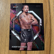Robert Whittaker UFC Topps Finest 2024 #86 Common Card