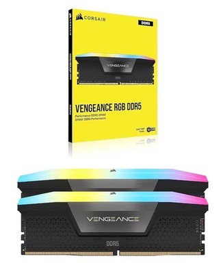 RGB DDR5 RAM 32GB (2x16GB) 6000MHz CL36-44-44-96 1.35V Intel XMP 3.0 Computer Me