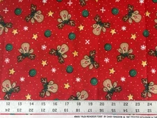 VINTAGE 1997 Christmas Rudi Reindeer Toss by Daisy Kingdom - BTFQ: 18” x 22”