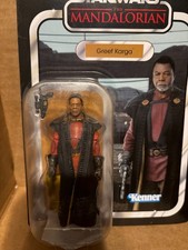 Star Wars Mandalorian Greef Karga Retro Collection Kenner 3.75    Figure MOC