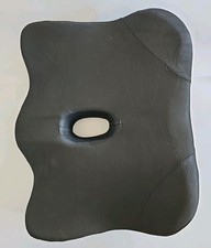 Memory Foam Seat Cushion - Reduce Strain  Lumbar Discomforts 16.5X14.6X2.8 in