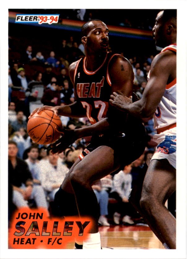 1993-94 Fleer #110 John Salley - BSK