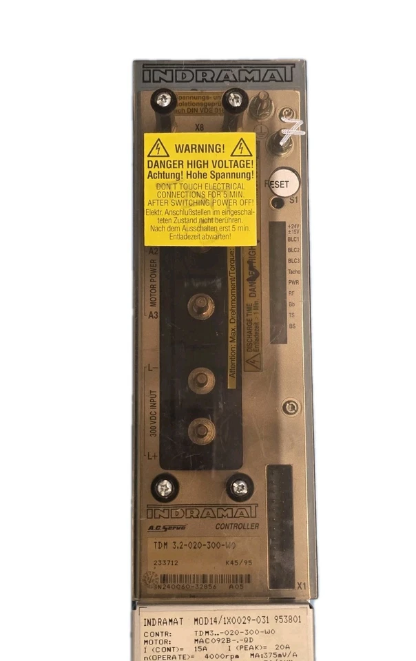 INDRAMAT TDM 3.2-020-300-W0 - Immagine 2 di 4