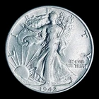 1942 Liberty Walking Silver Half Dollar