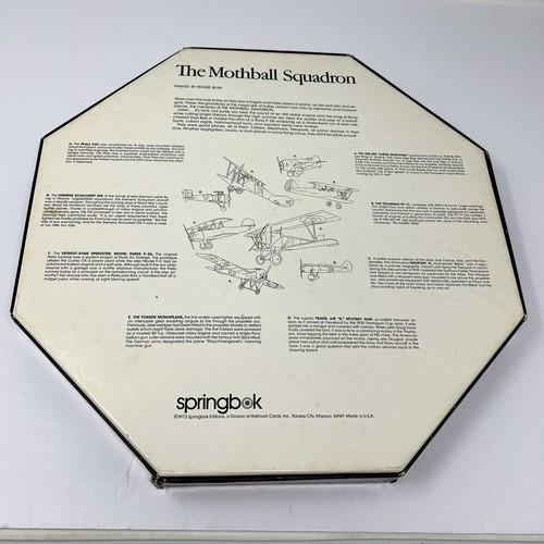 Vintage 1973 Springbok Octagonal Puzzle "The Mothball Squadron" by Roger Blum - Picture 8 of 8