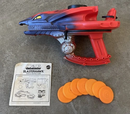 Masters of the Universe He-Man Blaster Hawk Vehicle Instructions Vintage 1986