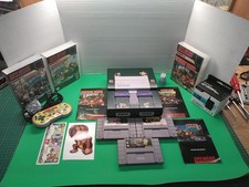 Super Nintendo system SNES with 3 Games 1 Controller All Hookups Donkey Kong