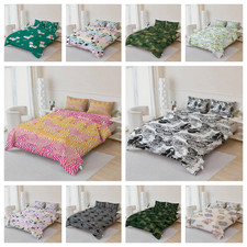 3D Animals Pattern Floral Cartoon Quilt Cover Duvet Cover Comforter set