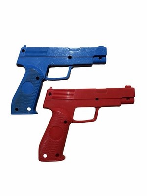 Arcade Light Gun Shell/Housing Lot   Red + Blue (2pcs)   Parts/Repair