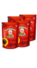 4 PACK - BABKINI Sunflowers Seeds 500g X 4 units SEALED CASE NO-GMO RUSSIAN