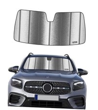 Windshield Sun Shade for Mercedes-Benz 2020-2025 GLB Metallic Silver Metallic