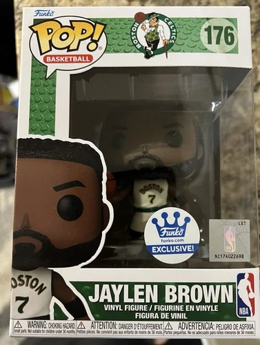 Funko Pop! Vinyl: NBA Boston Celtics Jaylen Brown #176 PSA 8.5 Read Description