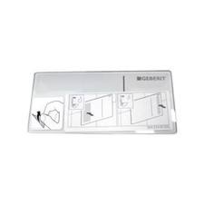 Geberit 242.957.Si.1 Remote Flush Actuation