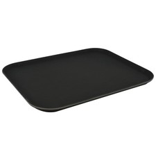 Rectangular Non-Slip Serving Tray - 45 x 35cm - Black