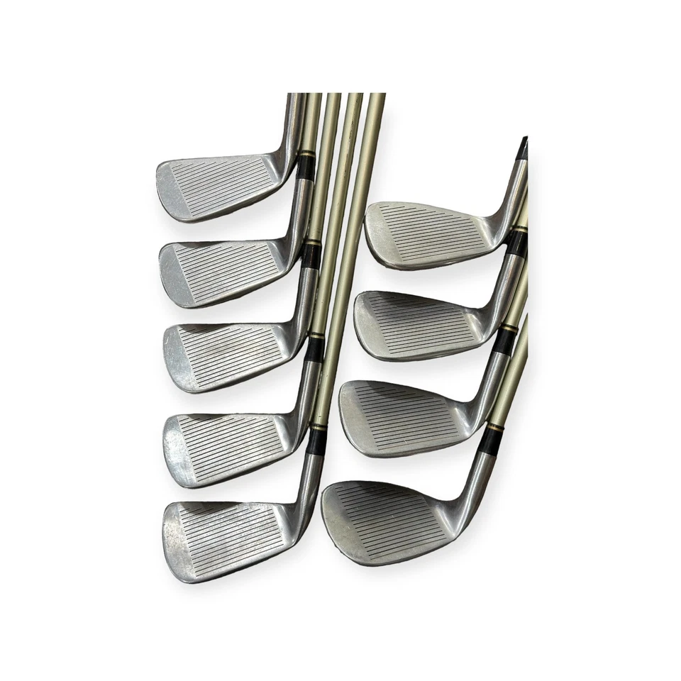 Juego de hierros de gran tamaño Titleist DCI 3-SW Tri Spec R ejes flexibles GP Tour empuñaduras envolventes Foto 2 de 4