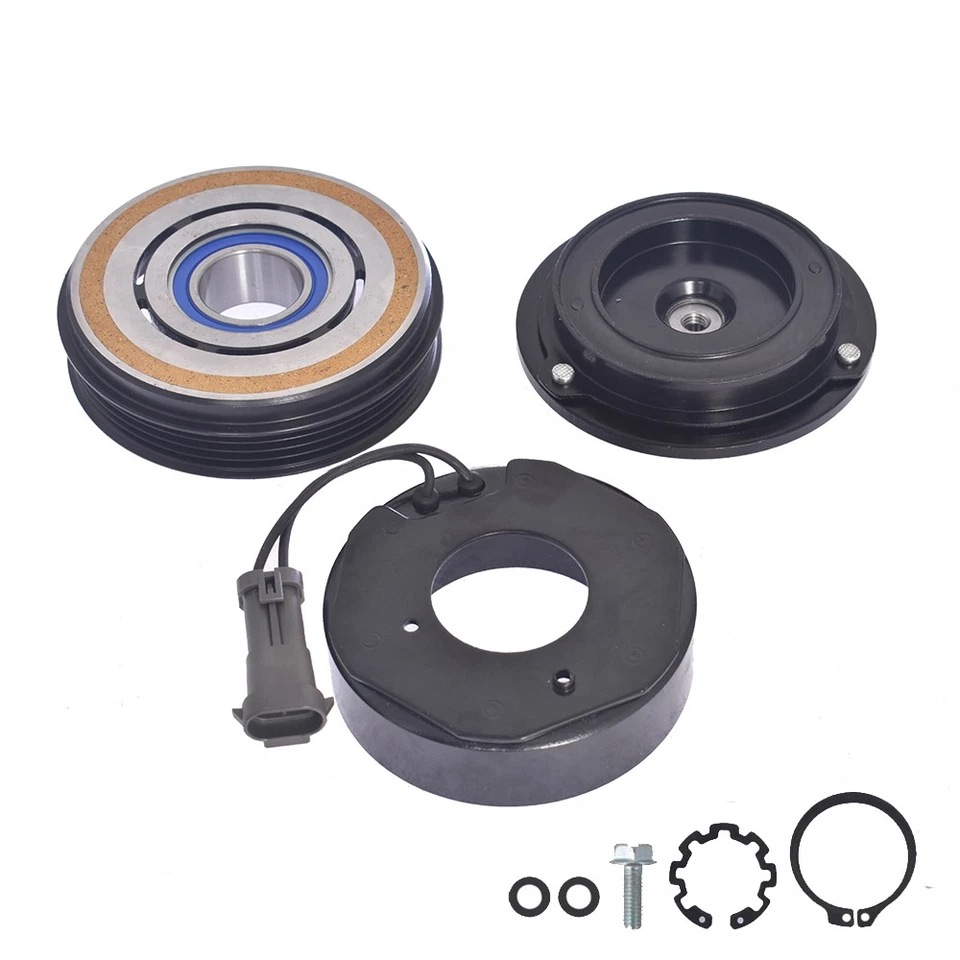 Kit de embrague de compresor de aire acondicionado para Chevrolet Silverado 1500 Classic 2007 5,3 L 4,8 L 6 L Foto 2 de 4