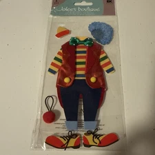 jolee's boutique stickers “CLOWN” NIP