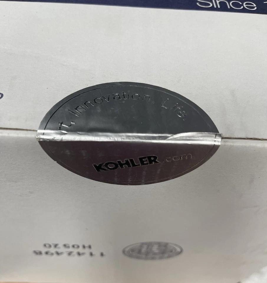 kohler 13692-G-CP 8”  Traditional Round Rain Shower Head 1.75gpm Chrome - Image 2 of 2