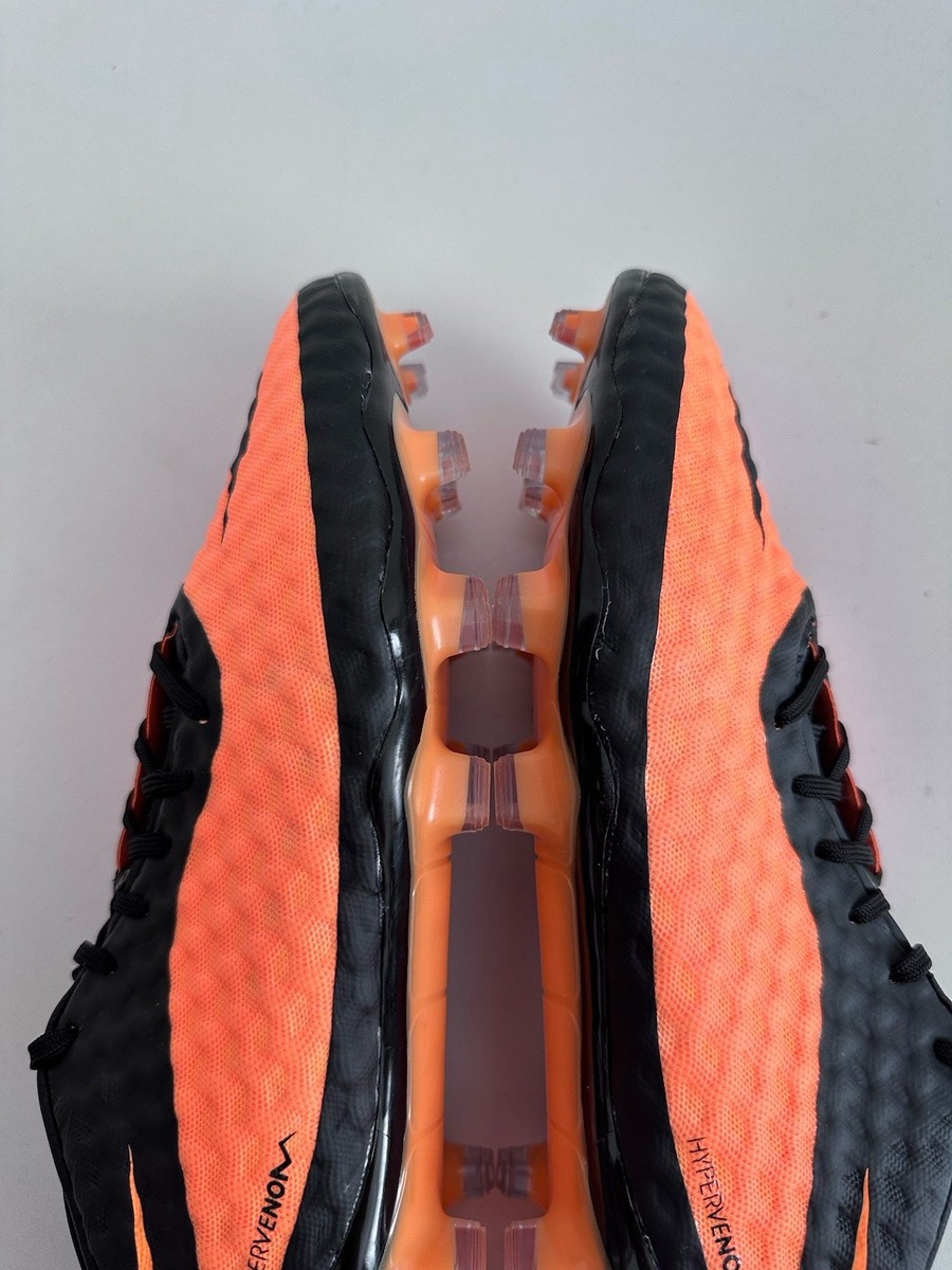 Nike Hypervenom フットサルシューズ 黒/オレンジ　26.5 Nike Hypervenom Phantom 1 'Black Bright Citrus' 2025