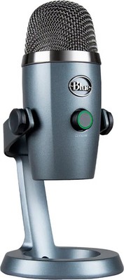 Blue Microphones Blue Yeti Nano Premium Wired Multi-Pattern USB Condenser Micro