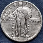 1919 Standing Liberty Quarter 25c Higher Grade B80#93670
