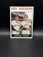 1964 Topps - Carl Yastrzemski, Chuck Schilling #182 Carl Yastrzemski, Chuck...