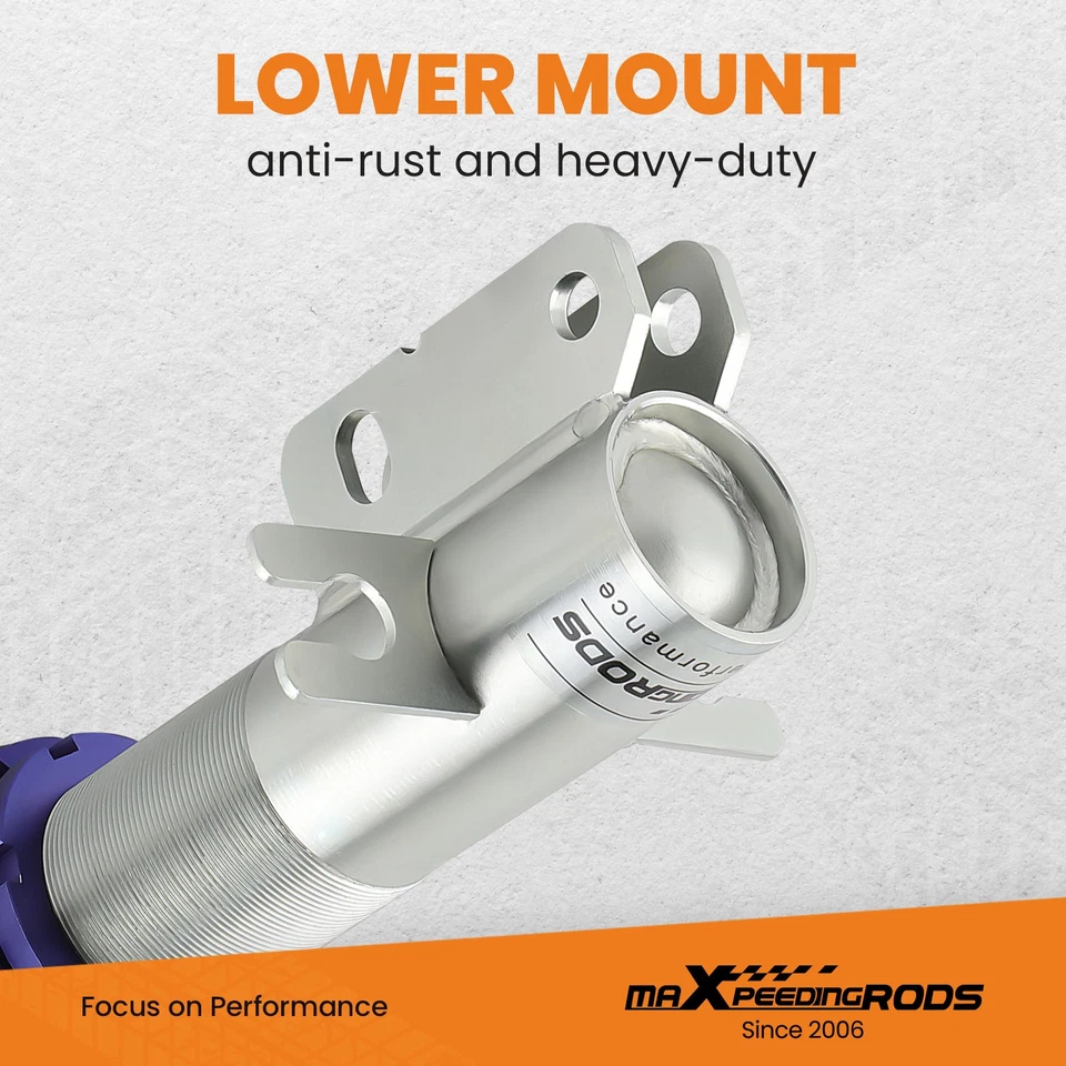 Doppio tubo coilover Sport for VW Rabbit / Golf MK1 VW Scirocco MK1 MK2 - Immagine 2 di 4