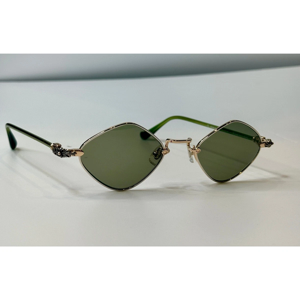 Chrome Hearts Sunglasses for Men Gold for sale | eBay