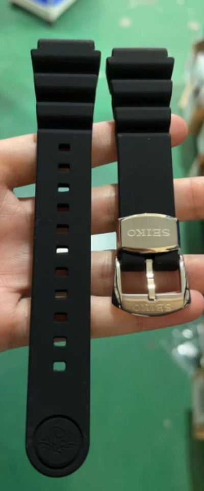 20-22mm Rubber Watch Band For SEIKO Prospex Turtle SRP777 SRP779 SRPC91 - Image 3 of 4