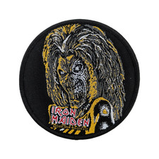 Iron Maiden Patch, Iron Maiden Iron On Embroidered Patch, Heavy Metal Band Patch