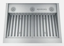 Cafe UVC9300SLSS 288 - 610 CFM 30” Wide Insert Range Hood Dimmable LED Lighting