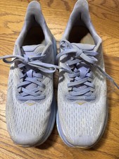 HOKA One One Clifton 8 Women's Size 8B Light Blue Running Walking Athletic Shoes