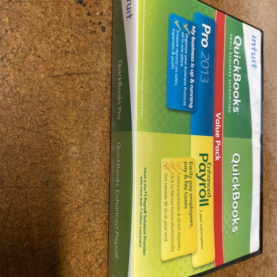 Intuit QuickBooks Pro 2013 For Windows Full Retail US Version - Lifetime License - Image 4 of 4