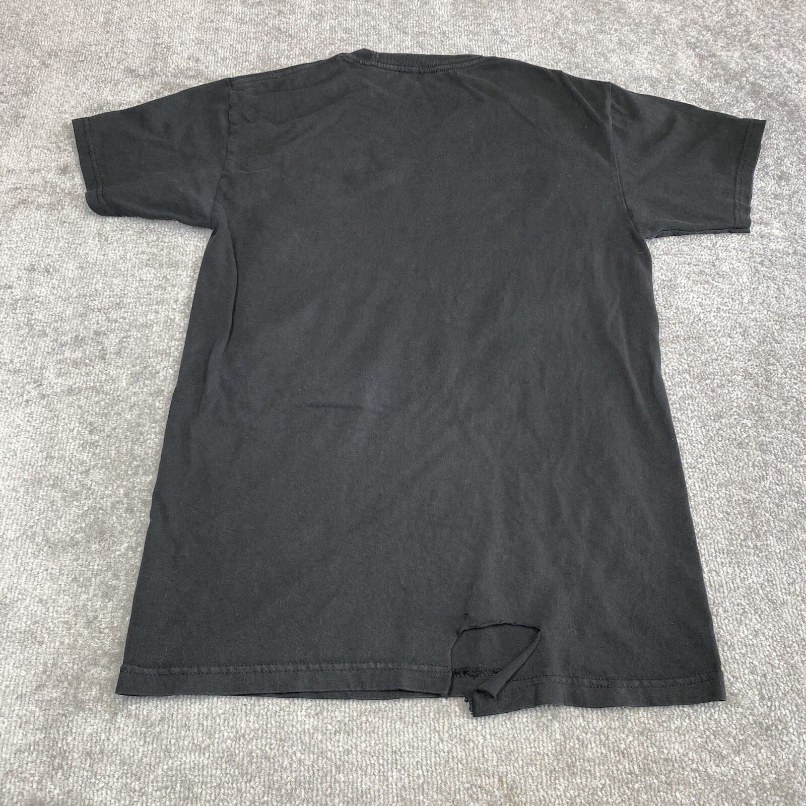 ALTRA Juice Wrld camicia uomo piccola nera stampa grafica girocollo maglietta rapper musica RIP