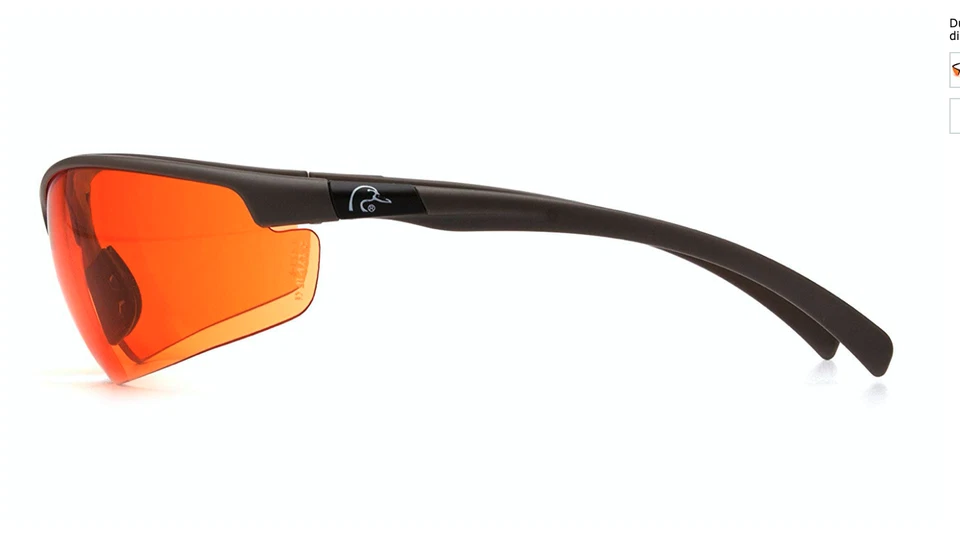 Pyramex Ducks Unlimited Shooting Safety Glasses, Orange Lens, DUSB6640D - Image 4 of 4