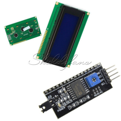 2004 20x4 LCD Character Display+IIC/I2C/TWI/SPI Serial interface Board Module S