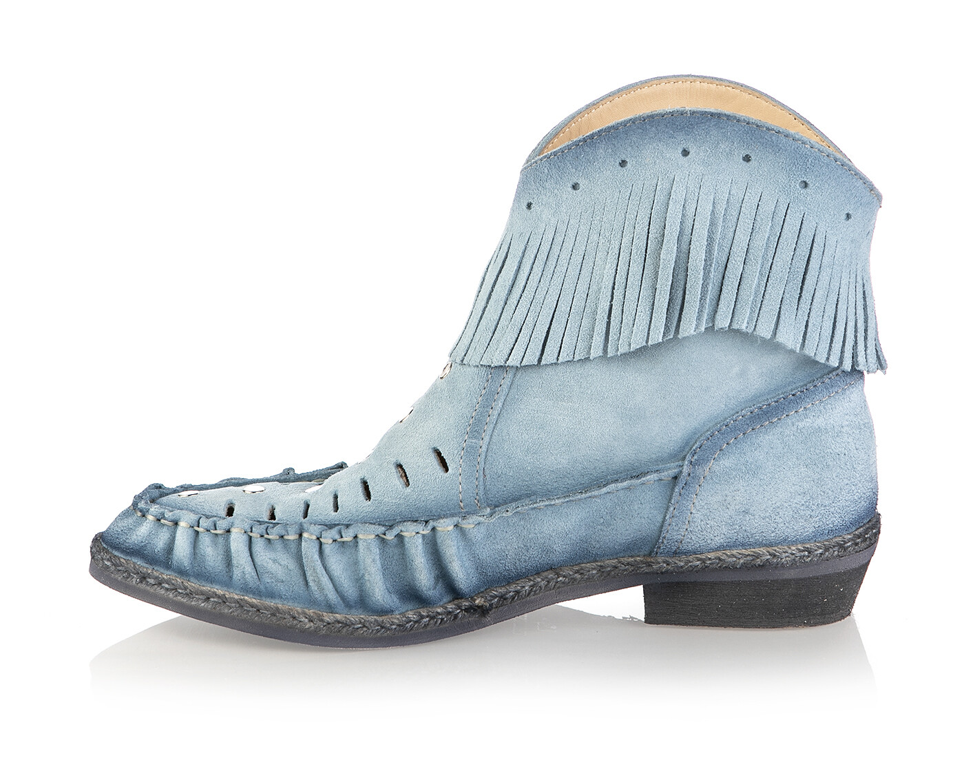 Divine Follie  Italian  Shoes New Sizes 6,7,8,11 Blue image 5