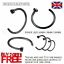 thumbnail 8  - NOSE RINGS HOOPS SMALL THIN FAKE LIP EAR BODY PIERCINGS STAINLESS SURGICAL STEEL