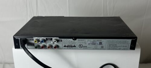 Sony DVP-SR210P DVD-Player ohne Fernbedienung schwarz getestet funktioniert - Bild 4 von 7