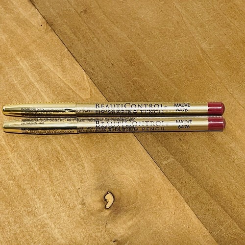 BeautiControl Lot of 2 MAUVE Lip Shaping Pencil #6476 Liner Contour NOS Sealed - Picture 6 of 6