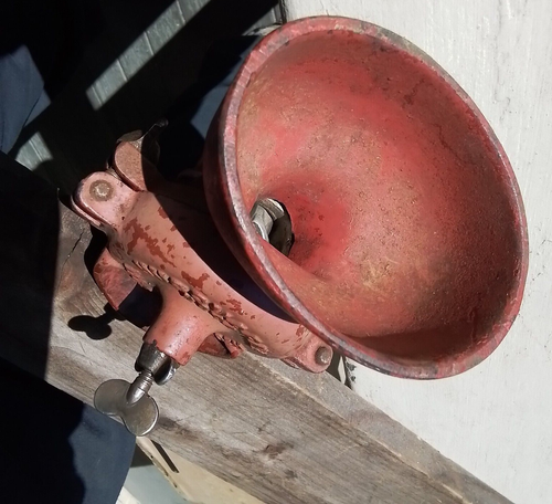 HUSQVARNA 4A COFFEE GRINDER 11.5" w/ Table Clamp Made In SWEDEN - Picture 5 of 7