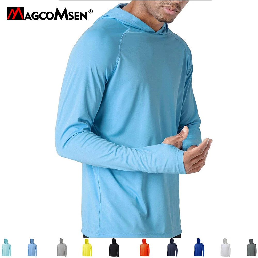 UPF 50+ Men's Sun Protection Long Sleeve T-Shirt Outdoor Sport Casual Shirt  Tops