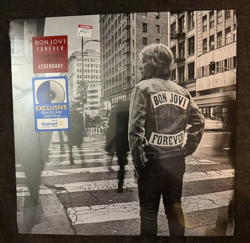 Bon Jovi Forever Blue & Clear Vinyl LP Brand New Sealed