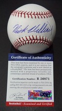 NICK WILLIAMS PHILLIES SIGNED ROMLB BASEBALL PSA/DNA COA 